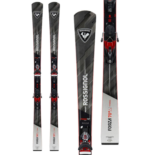 Rossignol Forza 70° V-TI Skis w/SPX 14 Konect GW B80 Red Metal Bindings 2027