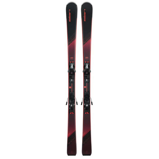 Elan Women's Snow Black LS Skis w/EL 9.0 GW Shift Black/Black Bindings 2024