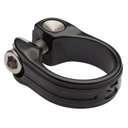Surly Stainless Seatpost Clamp - 30.0mm, Bolt-On, Black