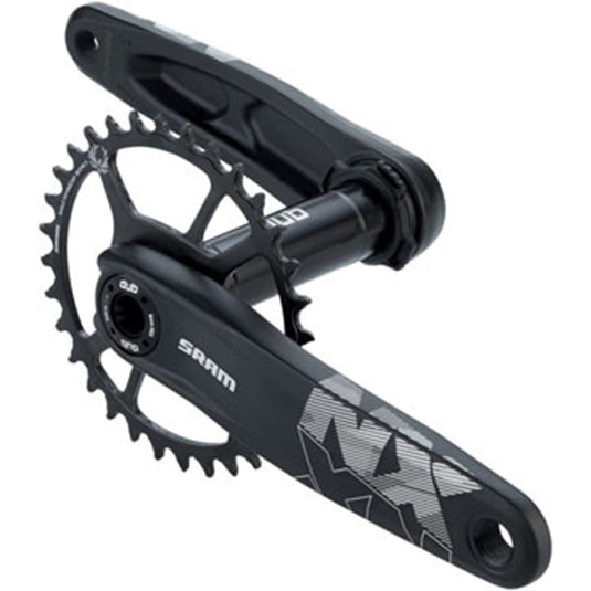 SRAM NX Eagle Fat Bike Crankset - 170mm, 12-Speed, 30t, Direct Mount, DUB Spindle Interface, Black