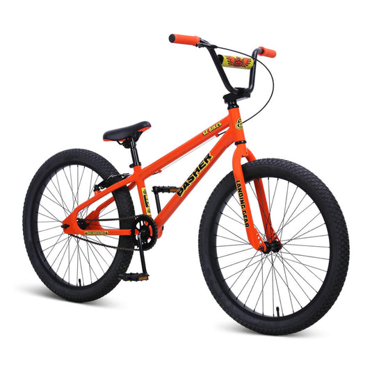 SE Bikes Basher 24-inch Kids' Bike in Black Lightning