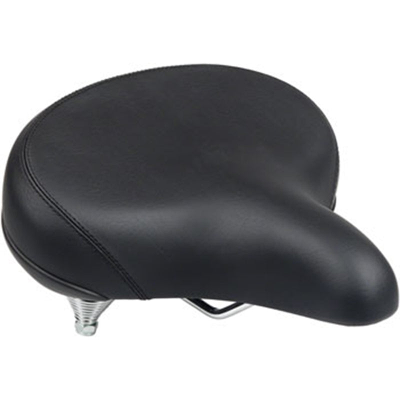 Load image into Gallery viewer, MSW Cruiser Saddle - Springs, Steel, Black
