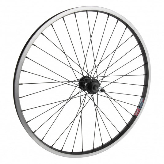 Wheel Master 24x1.75" Rear Wheel - Alloy, 5/6/7sp FW, BO, Black, 36H