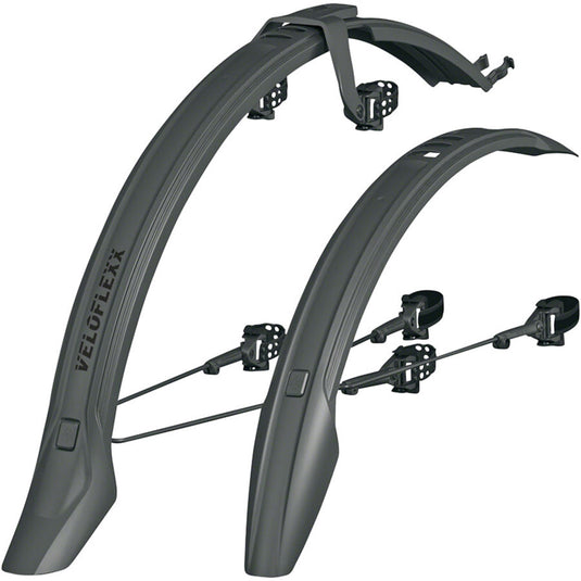 SKS Veloflexx 55 Clip-On Fender Set - 700/26x52, Black