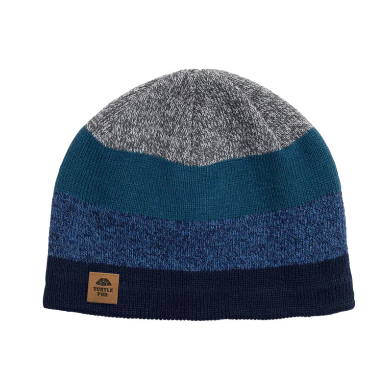 Load image into Gallery viewer, Turtle Fur Youth Ocean Ragg Wool BTV Beanie
