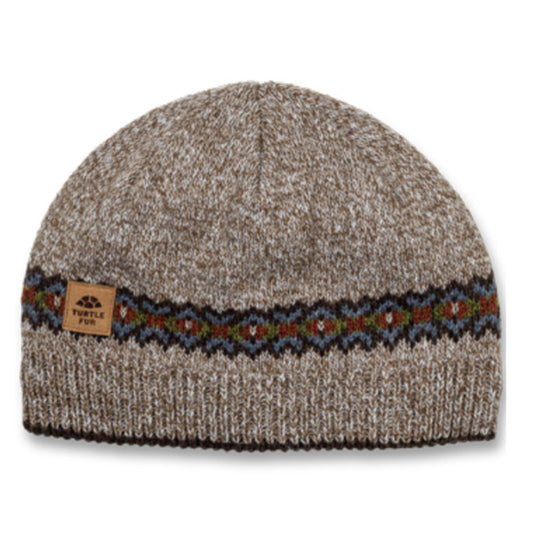 Turtle Fur Ocean Ragg Wool Horrace Beanie