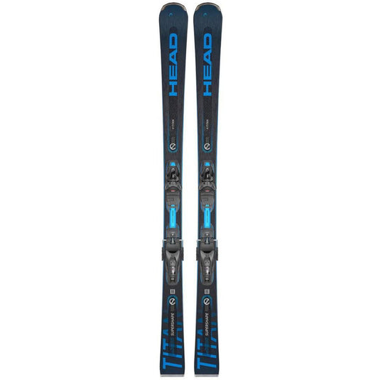 Head Supershape e-Titan Skis w/PRD 12 GW 95 Black Bindings 2024