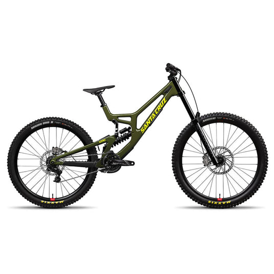Santa Cruz V10 8 CC MX DH S-Kit, Large / Gloss Kelp Green