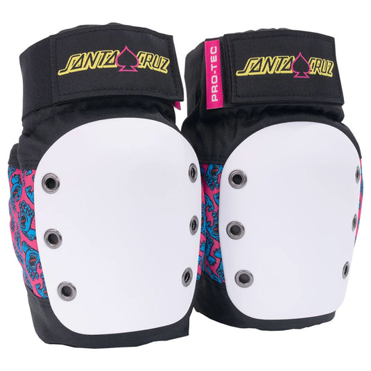 Pro-Tec Kids' Street Jr 3-Pack Santa Cruz Signature Edition Pad Set