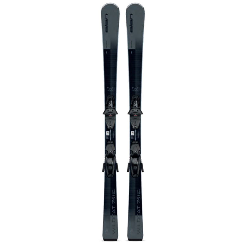 Load image into Gallery viewer, Elan Women's Wildcat 75 Skis w/EL 9.0 GW Shift B78 Black Bindings 2027
