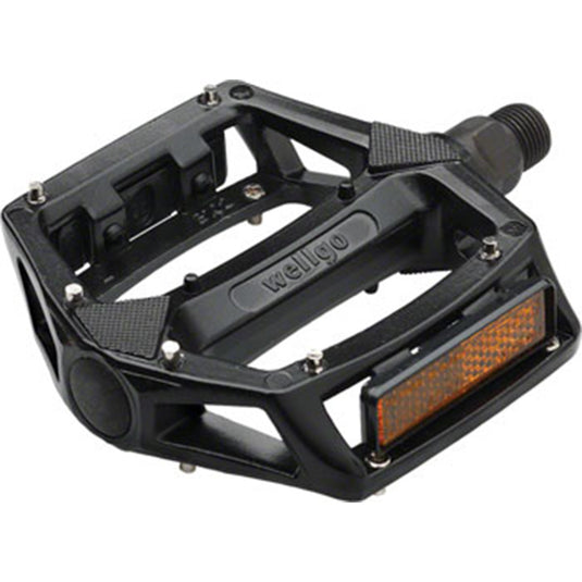 Wellgo B102 Pedals - Platform, Aluminum, 1/2