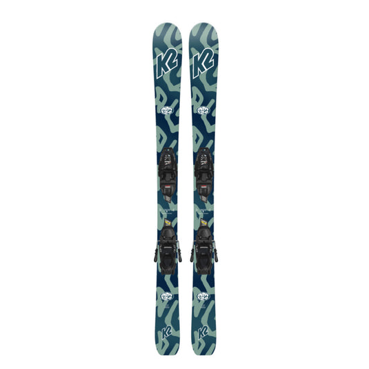 K2 Kids' Indy Skis w/7.0 FDT Jr Bindings 2026