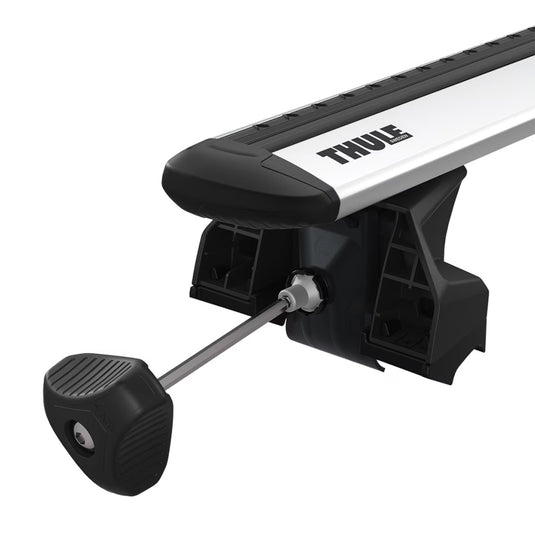 Thule Evo Flush Rail Foot For Vehicles 4-Pack Black