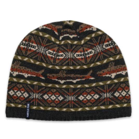 Turtle Fur Merino Wool Trout Beanie