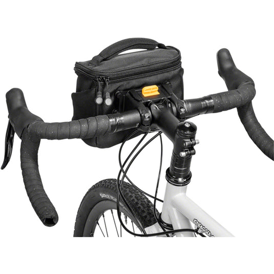 Topeak Compact Handlebar Bag/Fanny Pack - Includes Fixer 8, Black