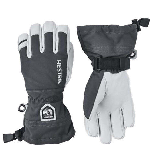 Hestra Kids' Army Leather Heli Ski Gloves 2026