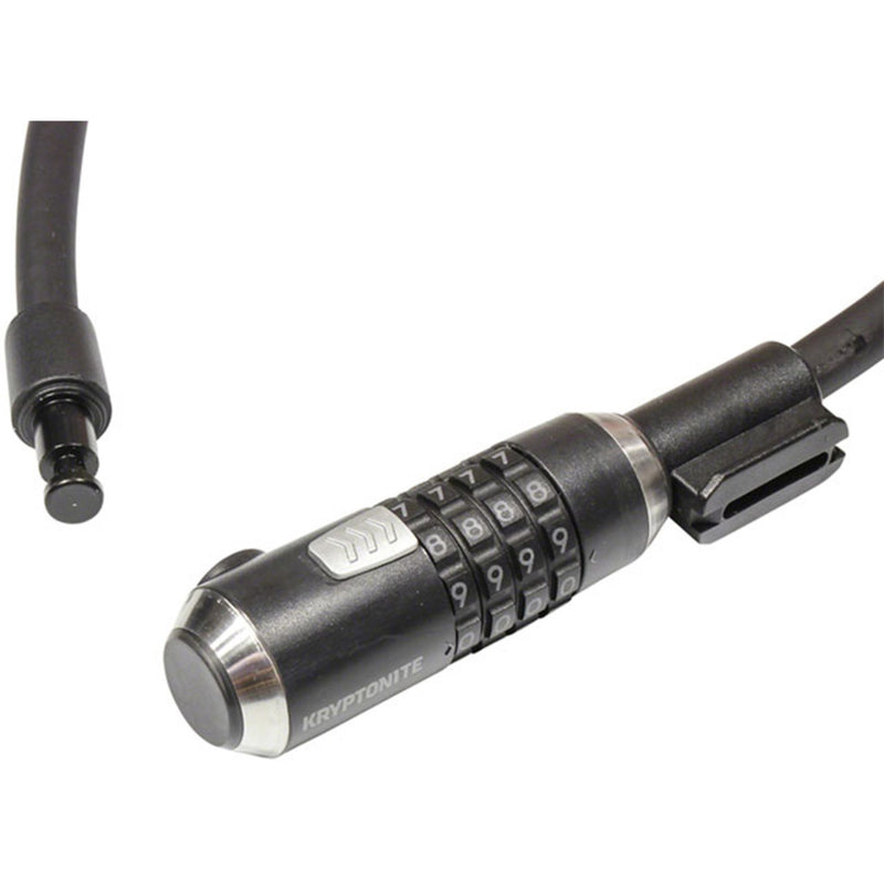 Load image into Gallery viewer, Kryptonite KryptoFlex 1265 Cable Lock - 4-Digit Combo, 65cm x 12mm, Black
