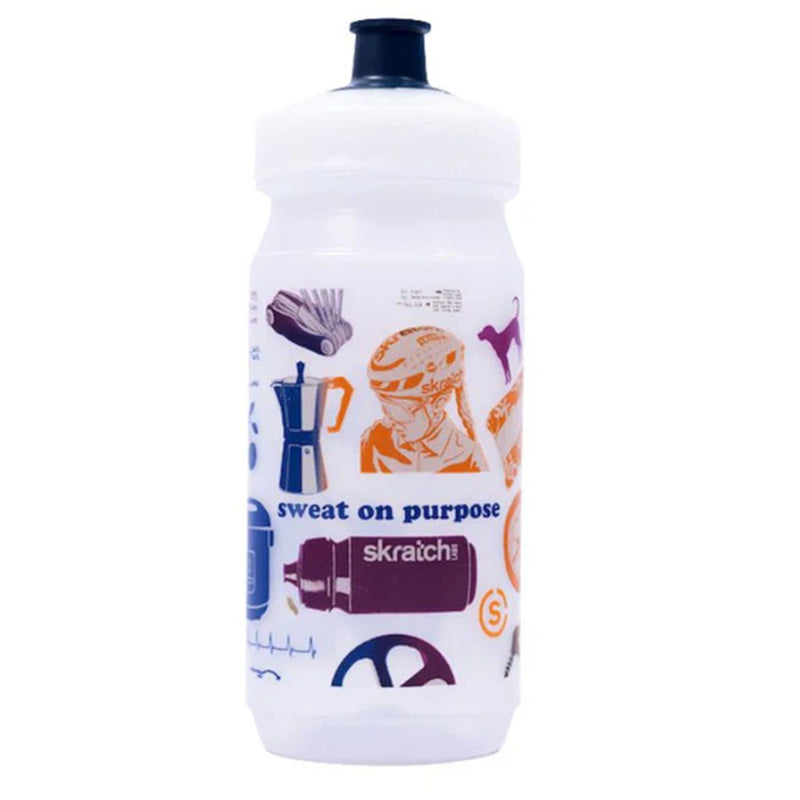 Load image into Gallery viewer, Skratch Labs All Things Skratch Tacx Water Bottle Clear 550ml
