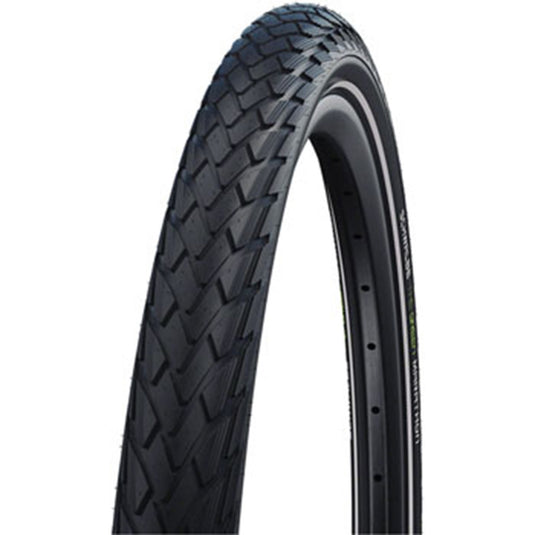 Schwalbe Green Marathon Tire - 700 x 50, Clincher, Wire, Black/Reflective, Performance Line, GreenGuard, Addix