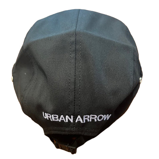Urban Arrow Hat Black w/Purple Patch