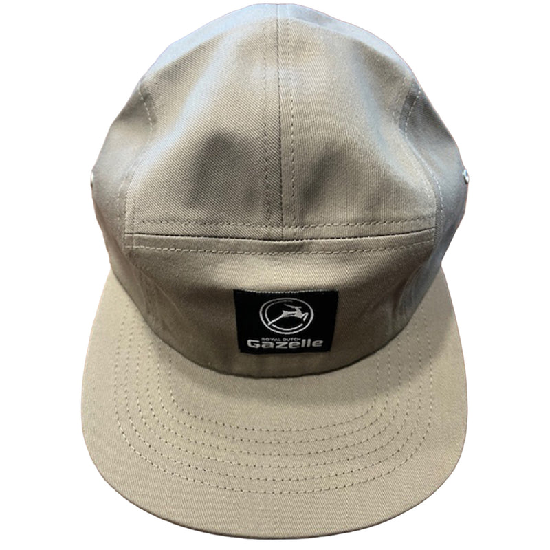 Load image into Gallery viewer, Gazelle Hat Tan w/Black Patch
