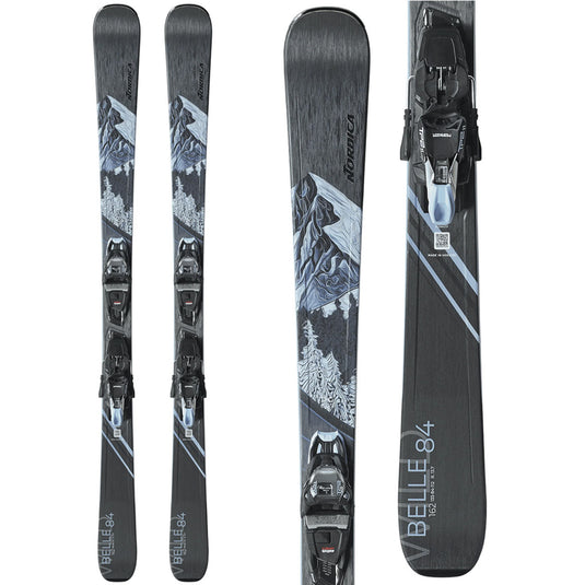 Nordica Women's Wild Belle 84 DC Skis w/TP2 Light 11 FDT Bindings 2027