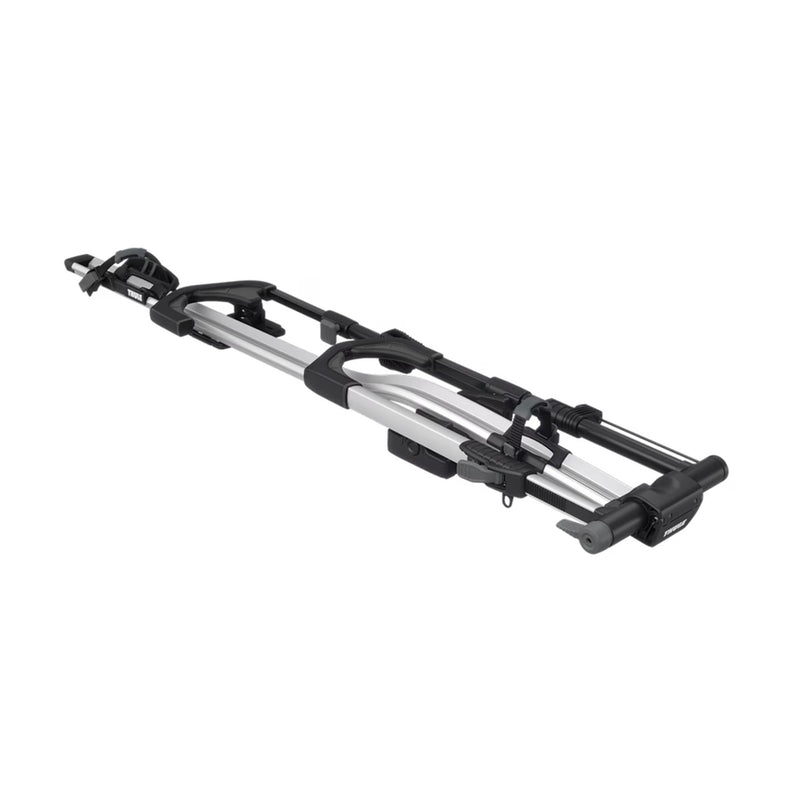 Load image into Gallery viewer, Thule UpRide Roof Top Bike Rack Wheel Mount Black/Aluminium
