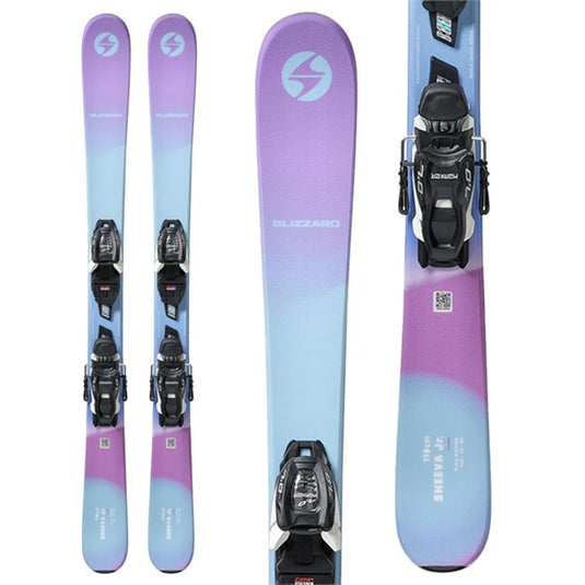 Blizzard Kid's Sheeva Twin Jr Skis w/FDT Jr 7.0 Bindings 2026