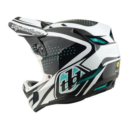 Troy Lee Designs D4 Polyacrylite Full Faced MIPS Bike Helmet