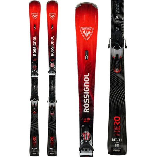 Rossignol Hero MT Ti C.A.M Skis w/SPX 12 Konect GW B80 Silver/Red Bindings 2026
