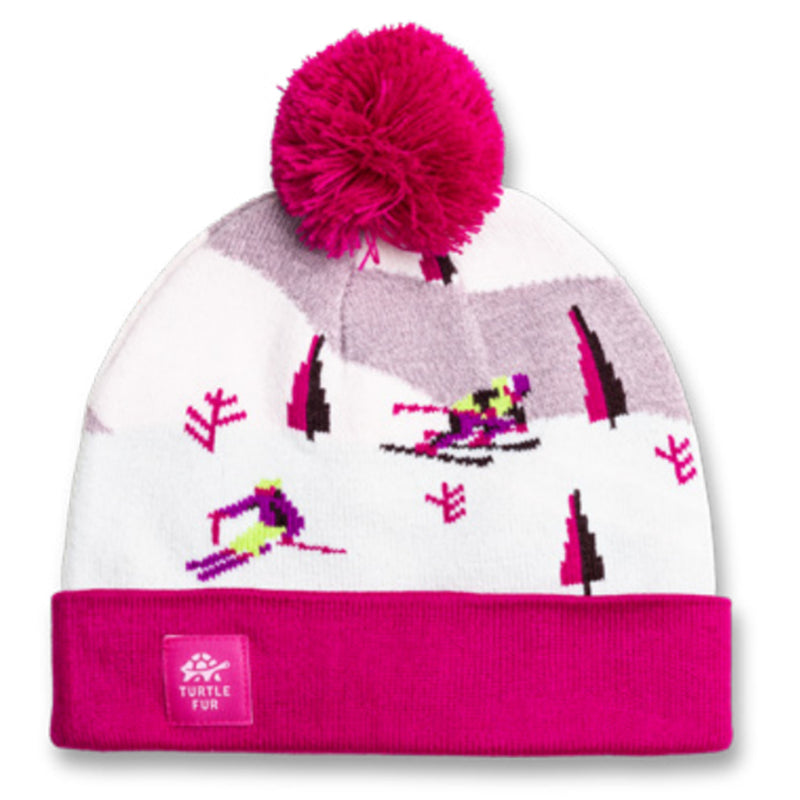 Load image into Gallery viewer, Turtle Fur Kids' Shred Pom Beanie
