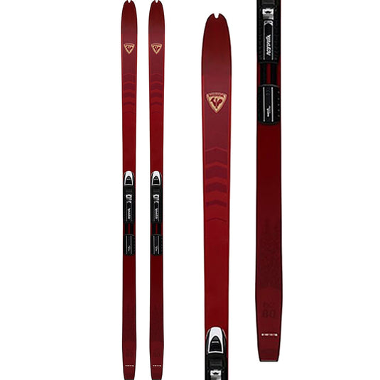 Rossignol BC 80 Positrack Cross Country Skis w/NNN BC Auto Bindings 2027