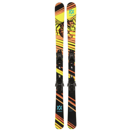 Volkl Kids' Mini Revolt Jr Skis w/vMotion 4.5 Jr Bindings 2024