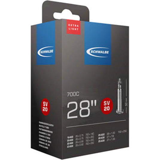 Schwalbe Extra Light Tube - 700 x 18 - 25mm, 50mm Presta Valve