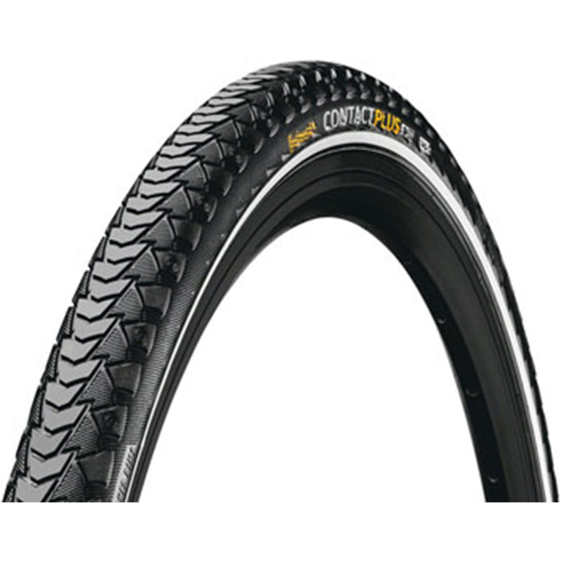 Load image into Gallery viewer, Continental Contact Plus Tire - 650b x 42, Clincher, Wire, Black/Reflex, SafetyPlus Breaker, E50
