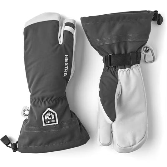Hestra Army Leather Heli 3 Finger 2026