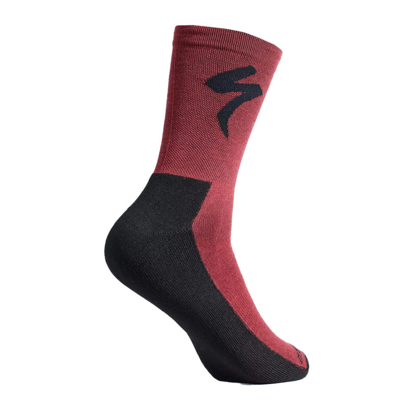 Load image into Gallery viewer, Specialized Primaloft Lightweight Tall Logo Socks
