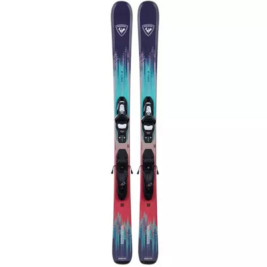 Rossignol Kids' Sender Jr Kid-X Skis w/Kid 4 GW B76 Black Bindings 2027