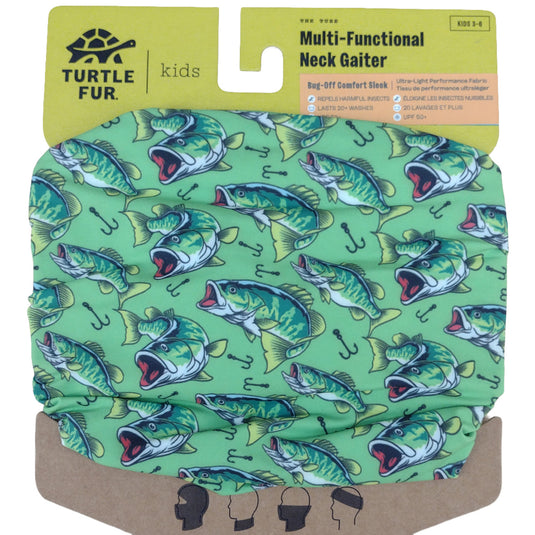 Turtle Fur Kids' Bug Off Comfort Sleek Tube Neck Gaiter