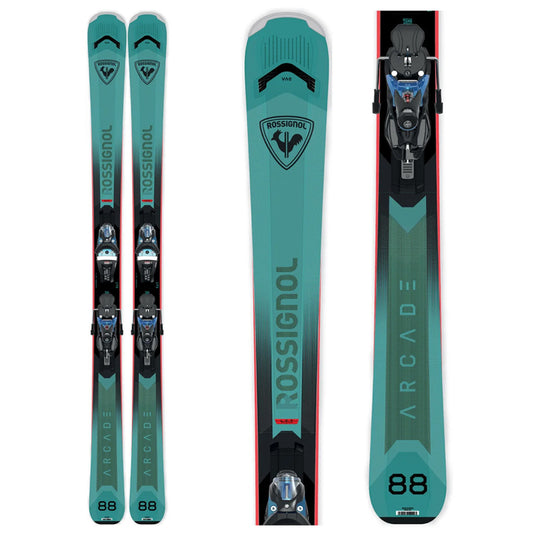 Rossignol Arcade 88 Skis w/SPX 12 Konect GW B90 Blue Steel Bindings 2027