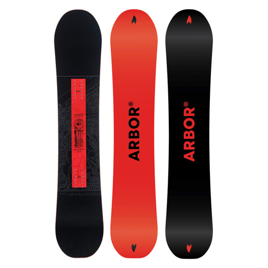 Arbor Kids' Red Gerard AM Snowboard 2027