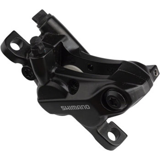 Shimano BR-MT520 4-Piston Disc Brake Caliper with Metal Pads, Front or Rear, Black