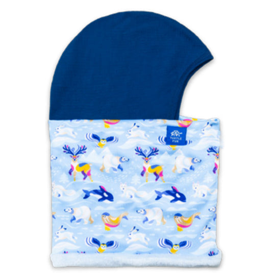 Turtle Fur Kids' Comfort Shell Shellaclava Lines w/Comfort Plush Balaclava