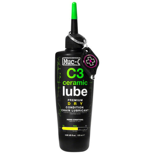 Muc-Off C3 Dry Ceramic Bike Chain Lube - 120ml, Drip