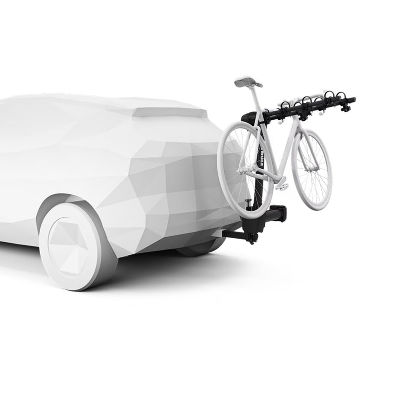 Load image into Gallery viewer, Thule Apex XT Swing 4-Bike Hitch Hanging Bike Rack Swing Away Black
