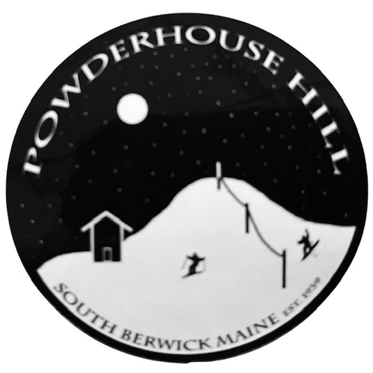 Powder House Hill Sticker - 4 inch