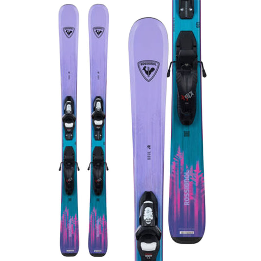 Rossignol Kids' Soul Jr Kid-X Skis w/Kid 4 GW B76 Black Bindings 2027