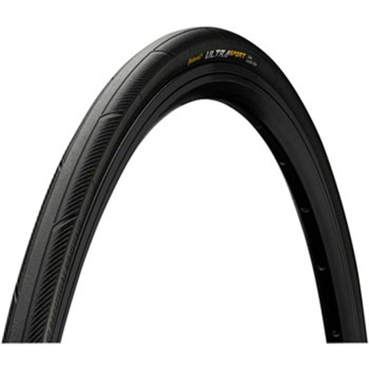 Continental Ultra Sport III Tire - 700 x 25, Clincher, Wire, Black, PureGrip, Performance, E25