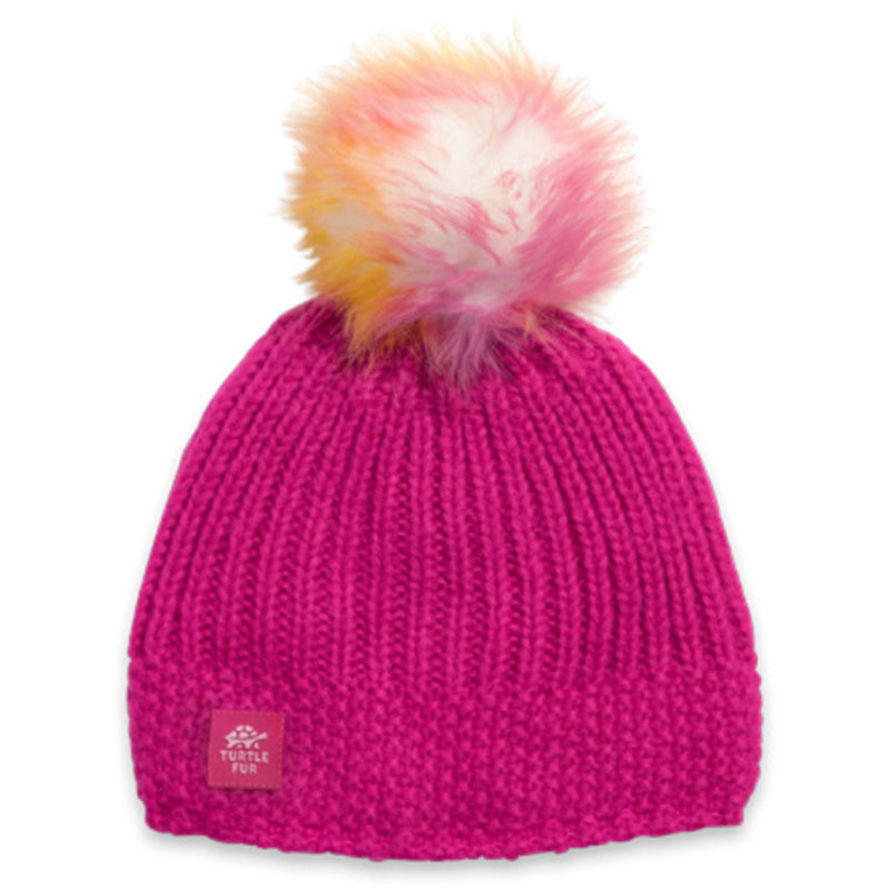 Load image into Gallery viewer, Turtle Fur Kids' Suzie Pom Beanie
