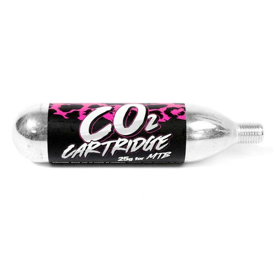 Muc-Off 25g CO2 Cartridges Threaded Each